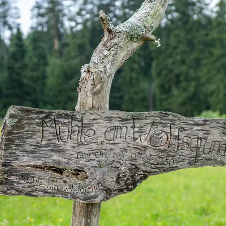 بيت للعطل Muehle Am Wolfsgrund Unterkirnach